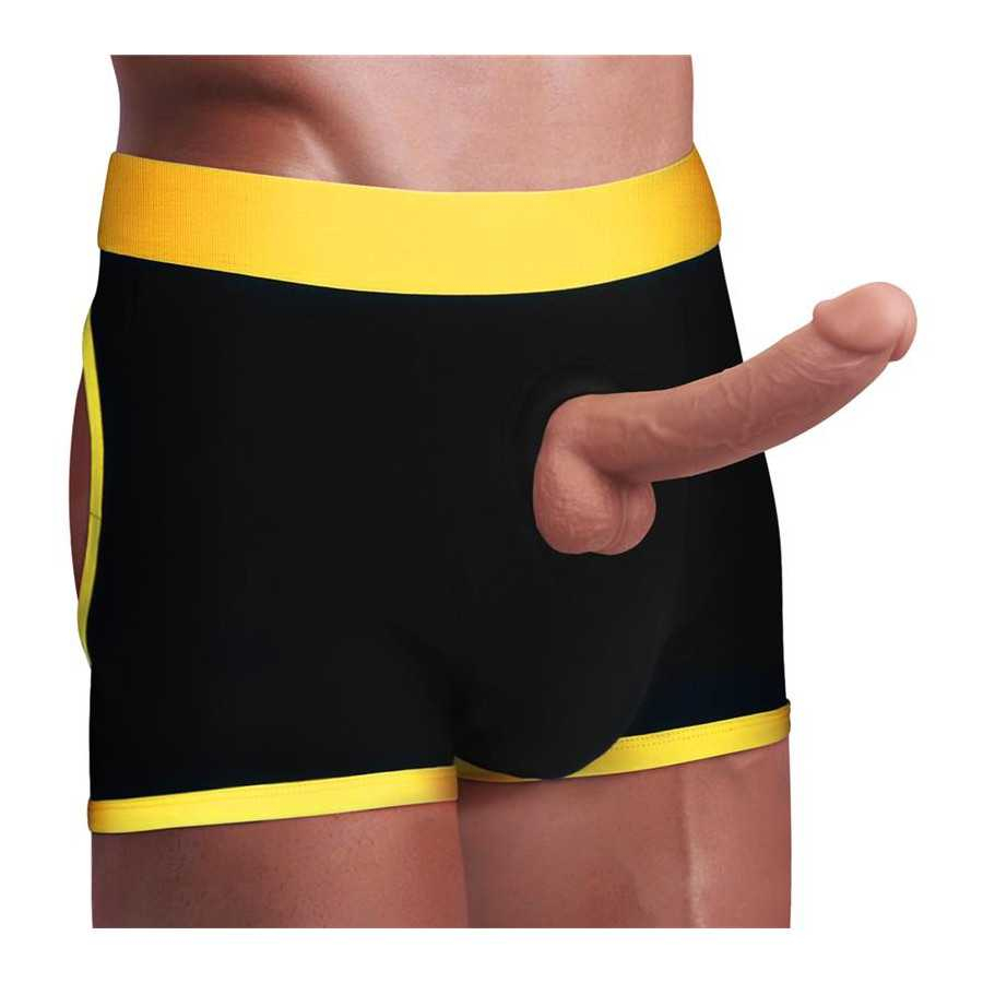 Calzoncillo Boxer Shorts Horny Strapon Talla XL XXL Unisex