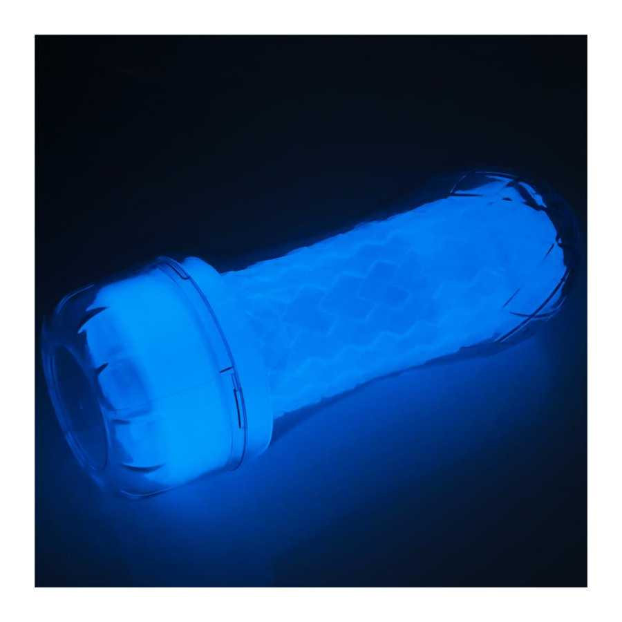 Masturbador Masculino Lumino Luz Azul