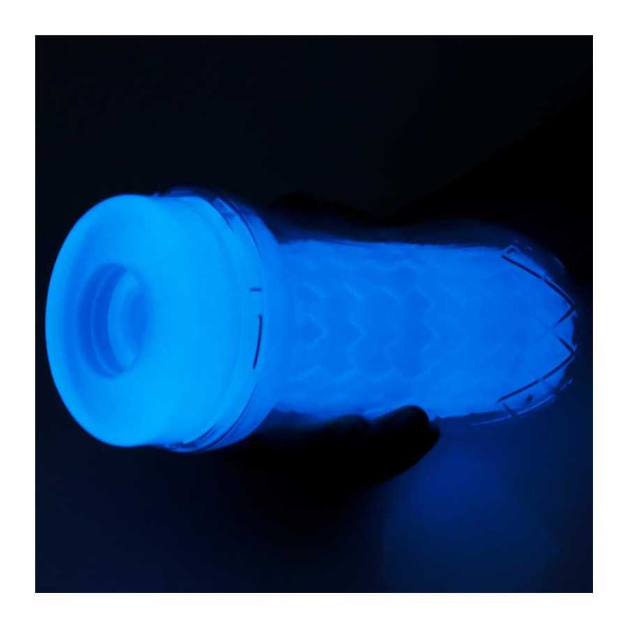 Masturbador Masculino Lumino Luz Azul