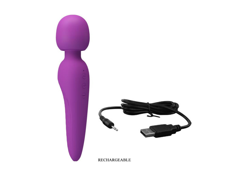 Meredith Masajeador USB Violeta