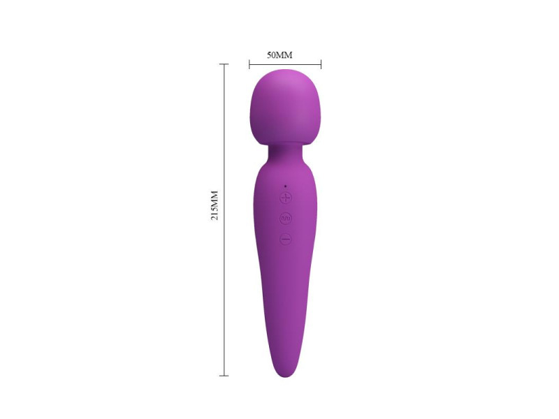Meredith Masajeador USB Violeta