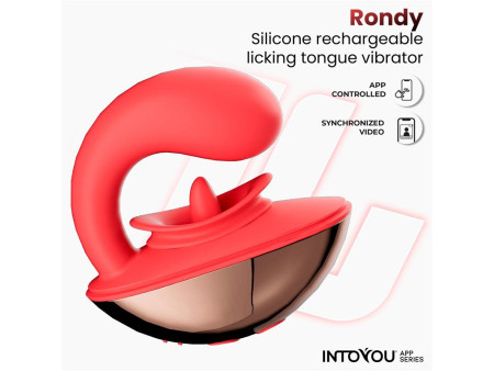 Rondy Estimulador con Vibracion y Lengua con App Rondy Estimulador con Vibracion y Lengua con App