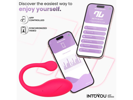 Bulby Huevo Vibrador con APP Rosa Intenso