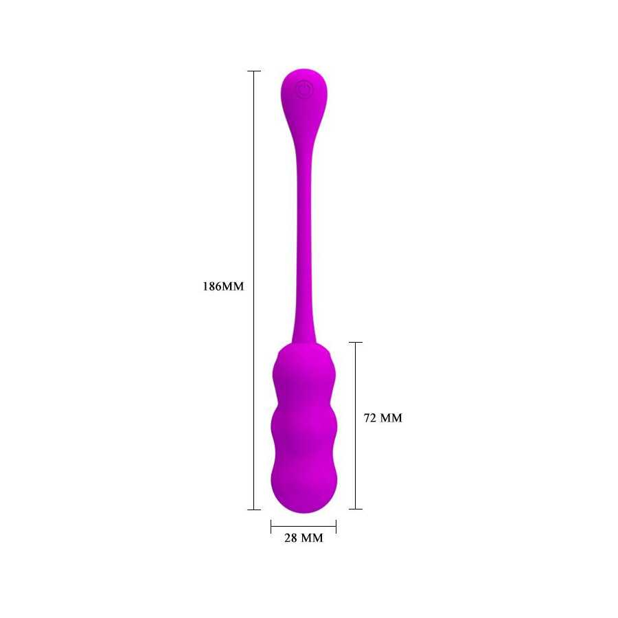 Leshy Huevo Vibrador con Control Remoto USB