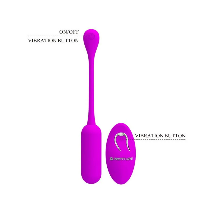 Lechies Huevo Vibrador con Control Remoto USB