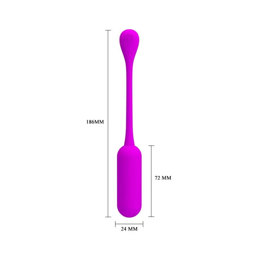 Lechies Huevo Vibrador con Control Remoto USB