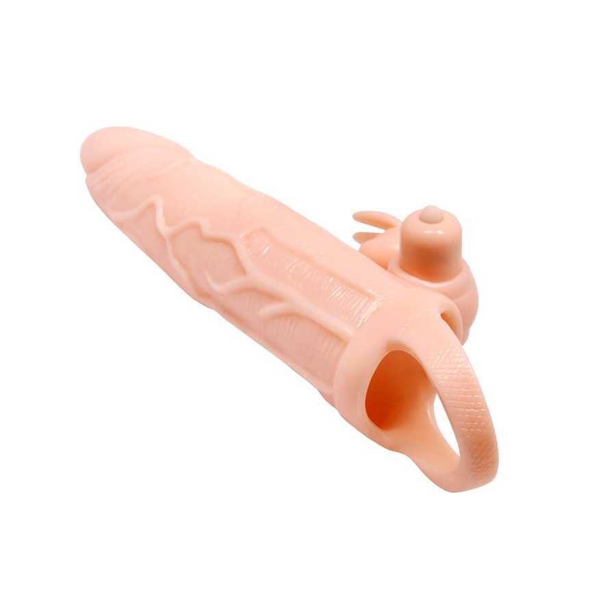 Brave Man Funda para el Pene con Vibracion 5cm