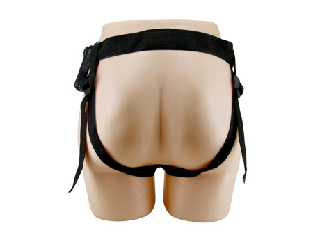 Arnes con Dildo Hueco y Vibracion con Control Remoto Starks