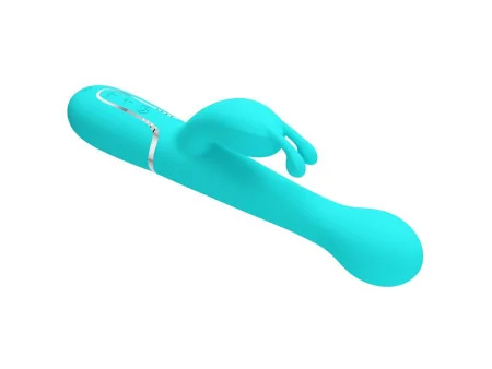 Vibrador con Thrusting y Bolas Rotatorias Dejon Azul