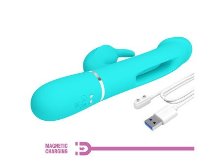 Vibrador con Lengua Kampas Verde Vibrador con Lengua Kampas Verde
