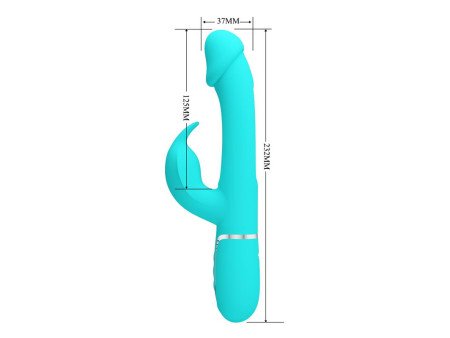 Vibrador con Lengua Kampas Verde Vibrador con Lengua Kampas Verde