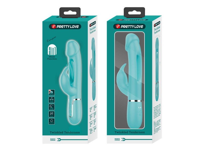 Vibrador con Lengua Kampas Verde