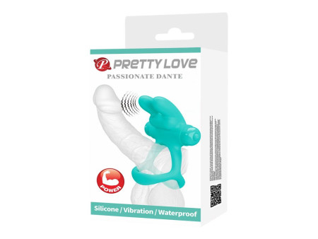 Anillo para el Pene con Vibracion Passionate Dante Verde