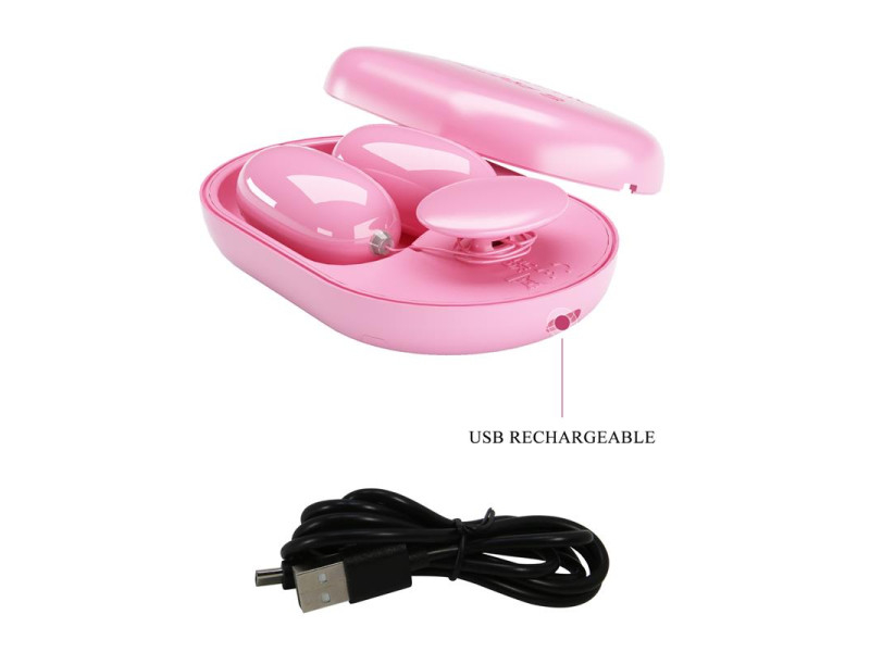 Fun Box Balas Vibradoras con Control Remoto Rosa