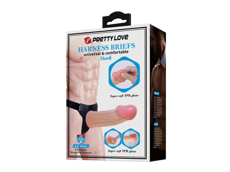 Arnes con Dildo Hueco Stark