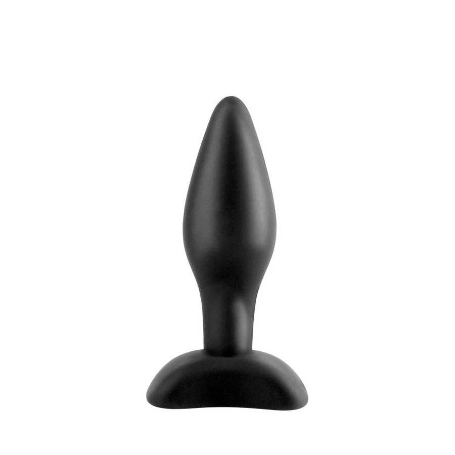 Plug Anal Mini Silicona Color Negro