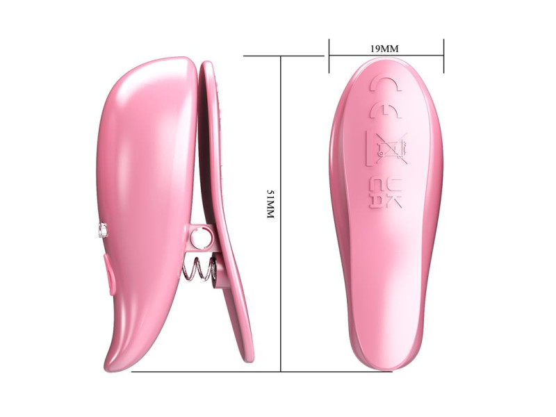 Leaf Pinzas para Pezones con Vibracion