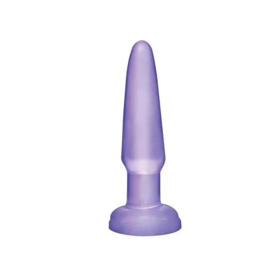 Basix Rubber Works Butt Plug Principiantes Color Purpura
