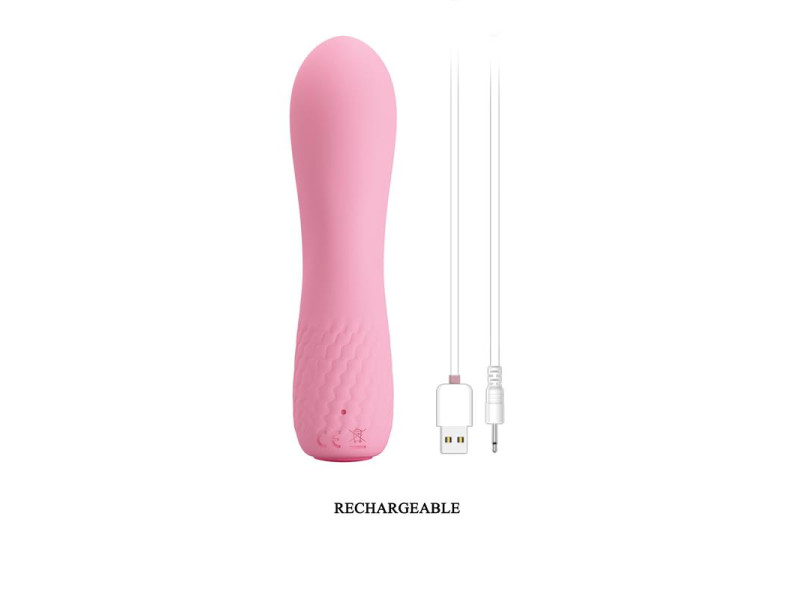 Alice Vibrador 12 funciones Rosa Claro