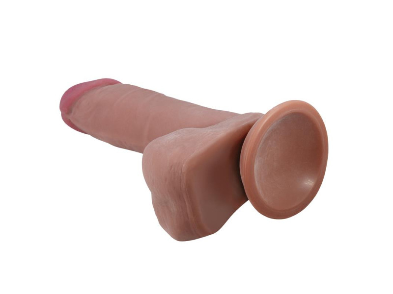 Dildo con Piel Deslizante Retractil 205 cm