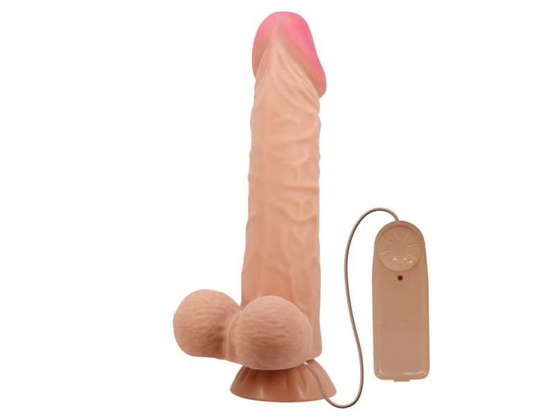 Dildo Realista Doble Densidad Piel Deslizante Retractil 24 cm Dildo Realista Doble Densidad Piel Deslizante Retractil 24 cm
