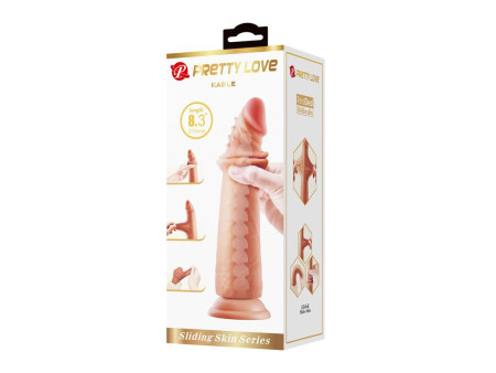Kable Dildo Piel Deslizante Retractil 83 Kable Dildo Piel Deslizante Retractil 83