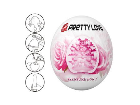 Huevo Masturbador Pleasure Egg I Rosa