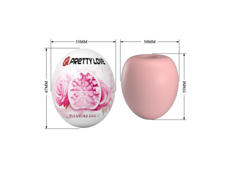 Huevo Masturbador Pleasure Egg I Rosa