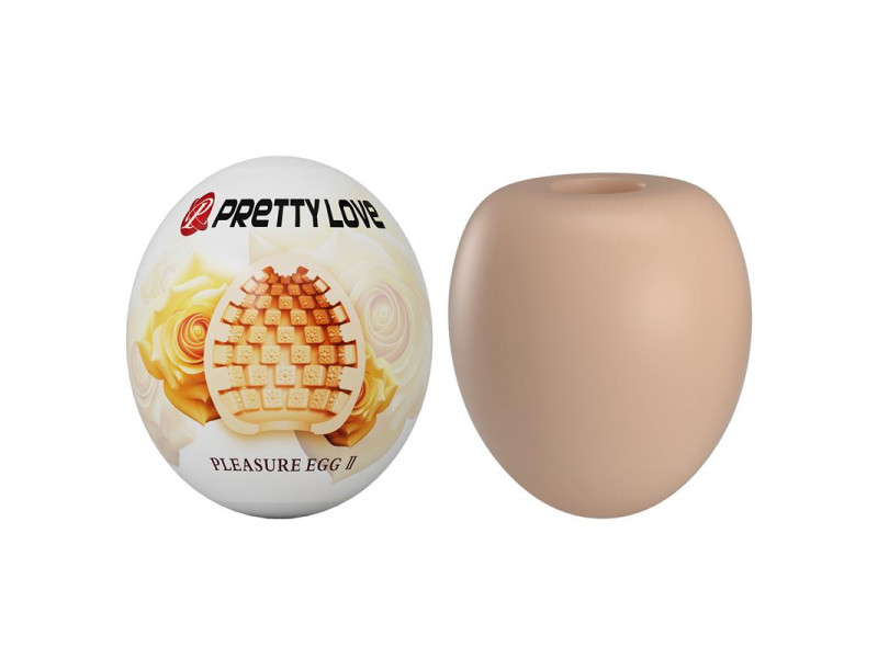 Huevo Masturbador Pleasure Egg II Naranja