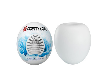 Huevo Masturbador Pleasure Egg III Blanco