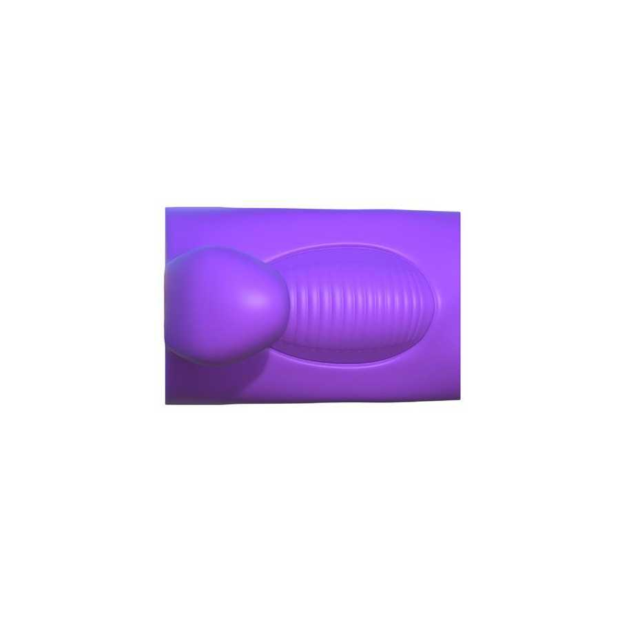 Fantasy C Ringz Anillo Vibrador para Parejas Ultimate Cage Purpura