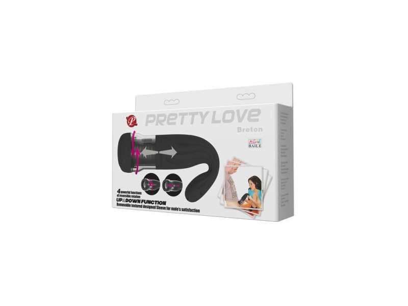 Pretty Love Masturbador Breton Negro