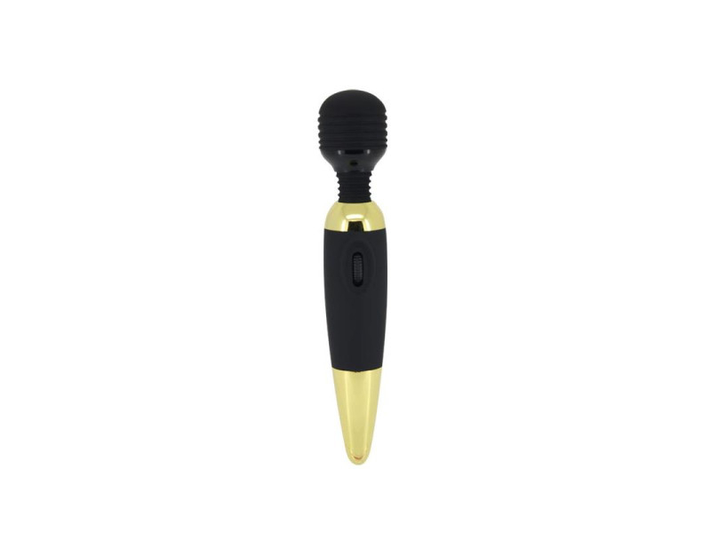 Pretty Love Masajeador Power Wand Negro y Dorado Pretty Love Masajeador Power Wand Negro y Dorado