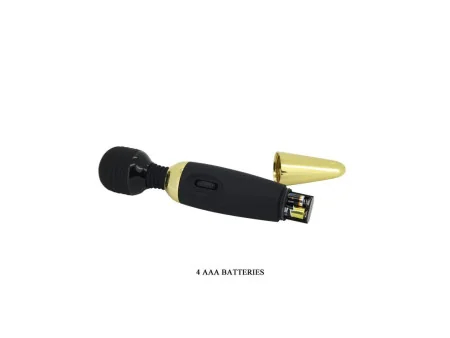 Pretty Love Masajeador Power Wand Negro y Dorado Pretty Love Masajeador Power Wand Negro y Dorado