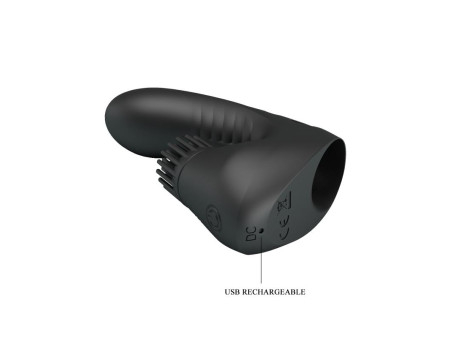 Estimulador Rotacion Magic Drill USB Silicona