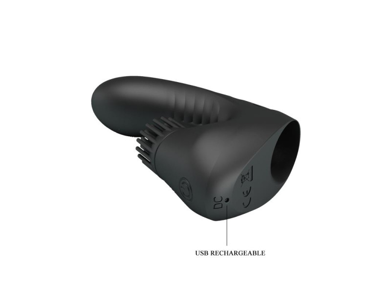 Estimulador Rotacion Magic Drill USB Silicona