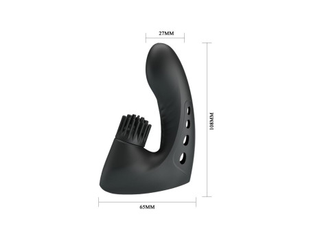 Estimulador Rotacion Magic Drill USB Silicona