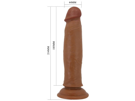 Dildo con Piel Deslizante Retractil 214 cm