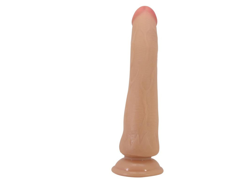 Dildo Realista con Piel Deslizante Retractil 25 cm