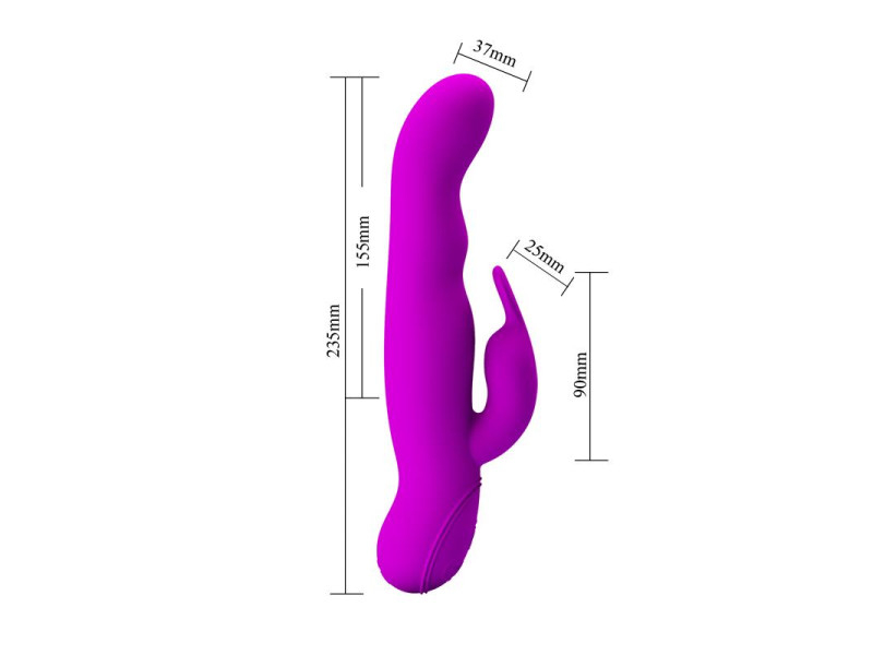 Vibrador Rotador Mystic Color Purpura