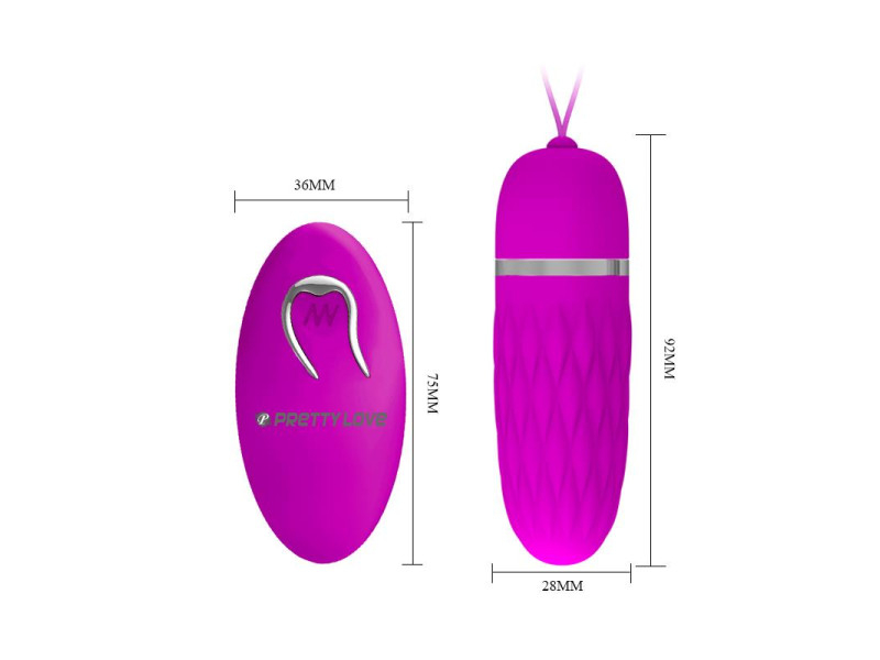 Huevo Vibrador Dawn Color Purpura