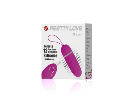 Huevo Vibrador Dawn Color Purpura