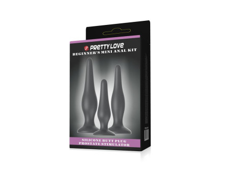 Butt Plug Set of 3 Clave 35