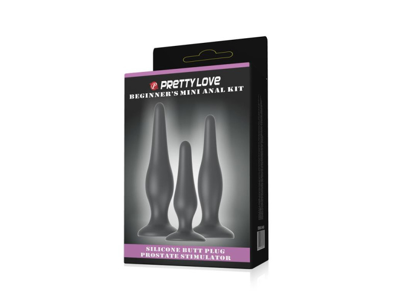 Butt Plug Set of 3 Clave 35