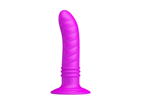 Vibrador Twist Plug Anal Purpura