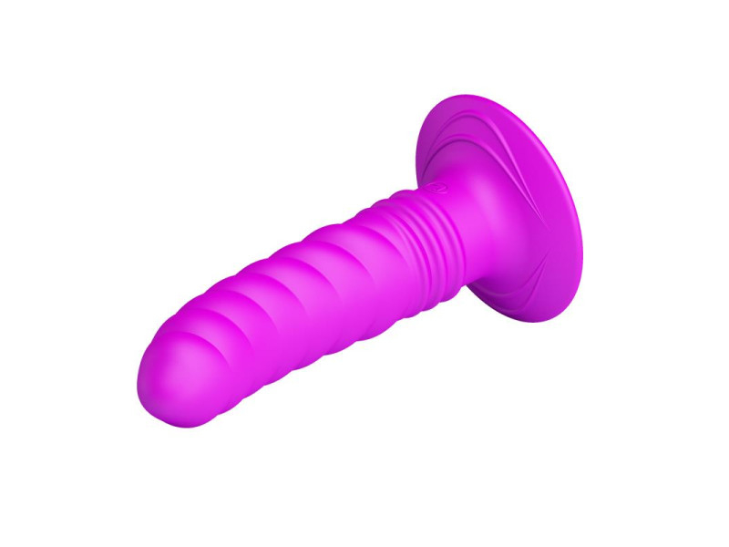 Vibrador Twist Plug Anal Purpura