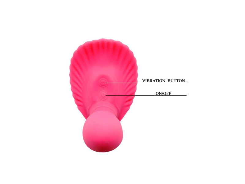 Pretty Love Vibrador a Control Remoto Fancy Clamshell Color Rosa