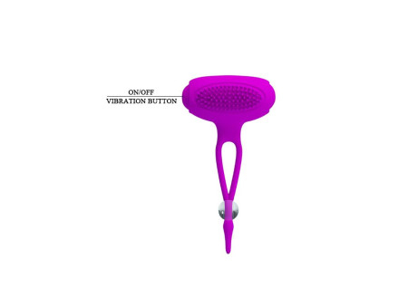 Pretty Love Pinzas para Pezones Bancroft Color Purpura