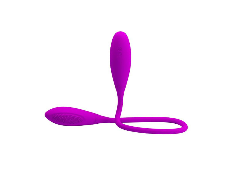 Pretty Love Huevos Vibradores Snaky Vibe Color Purpura