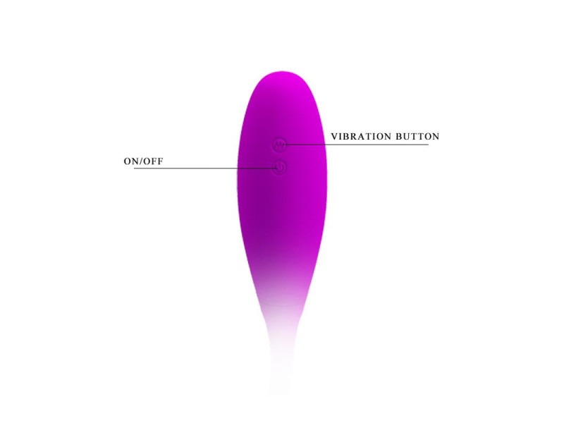 Pretty Love Huevos Vibradores Snaky Vibe Color Purpura